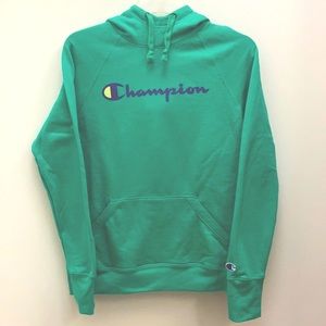 Green Champion Hoodie